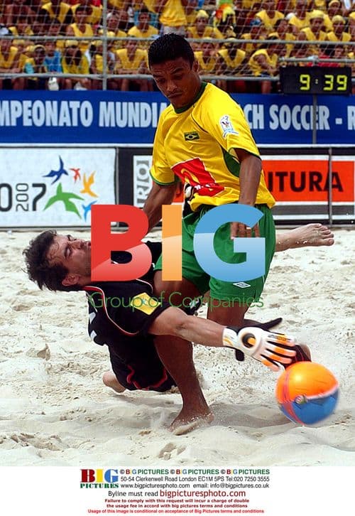 Brazilian National Team Wins Beach Soccer World Title