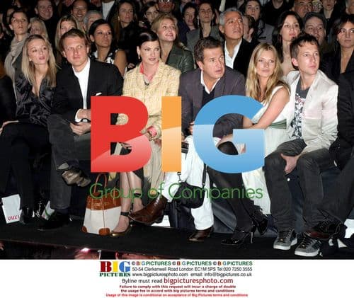 Kate Moss at Galiano Fashion Show