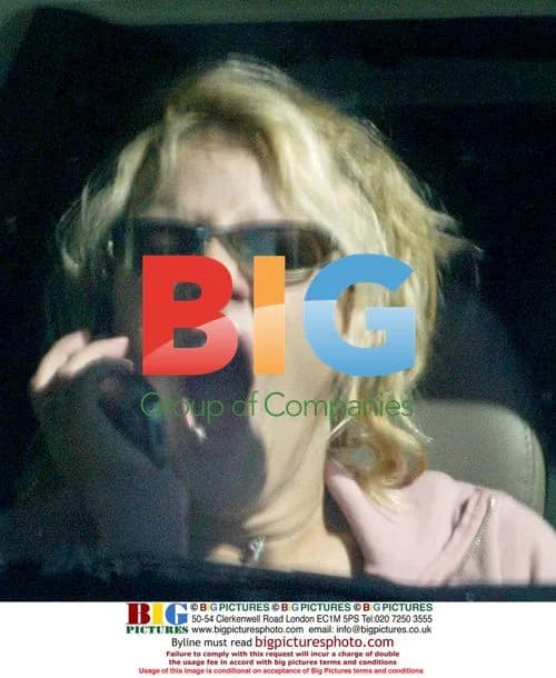 Britney Spears Yawning on Studio Trip