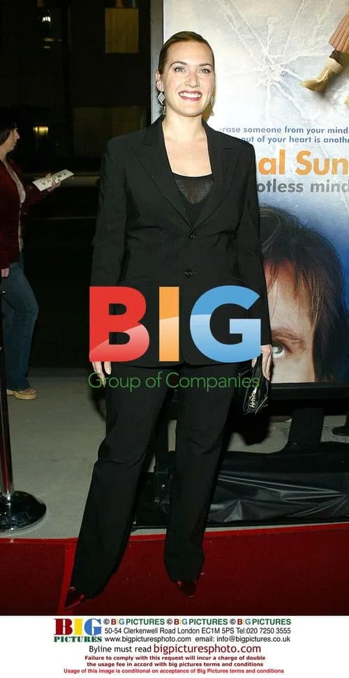 Kate Winslet at 'Eternal Sunshine' Premiere