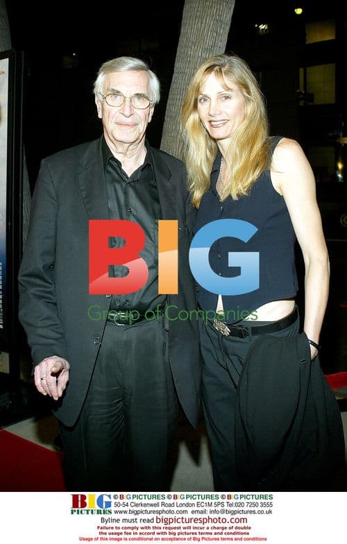 Martin Landau and Guest at 'Eternal Sunshine' Premiere