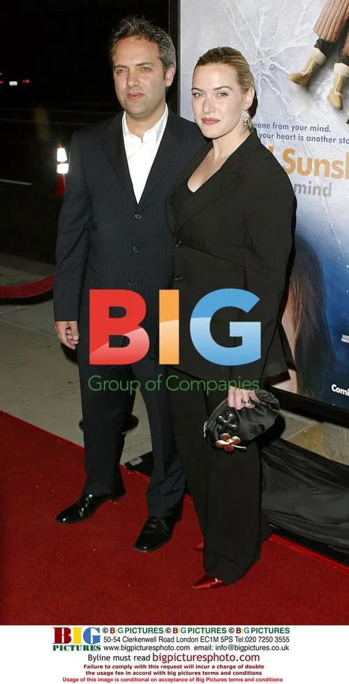 Kate Winslet and Sam Mendes at 'Eternal Sunshine' Premiere