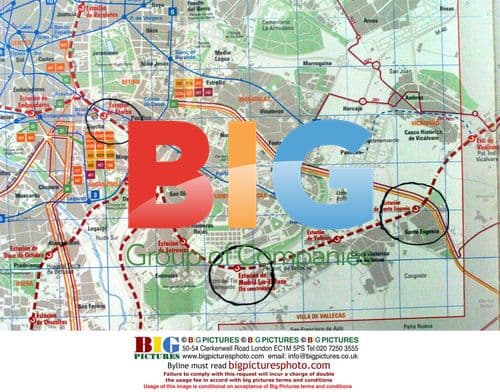 Madrid Train Bombing Locations