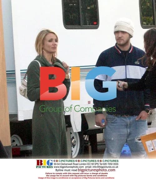 Justin Timberlake Visits Girlfriend Cameron Diaz