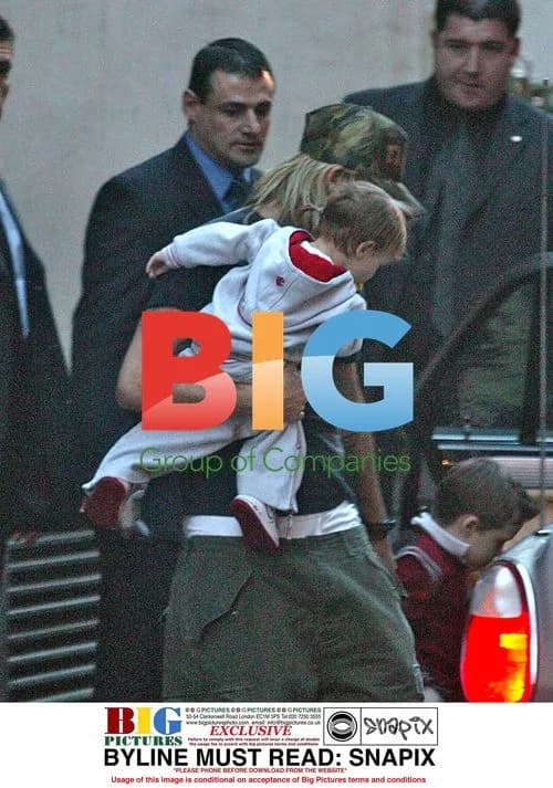 David Beckham Family Shopping