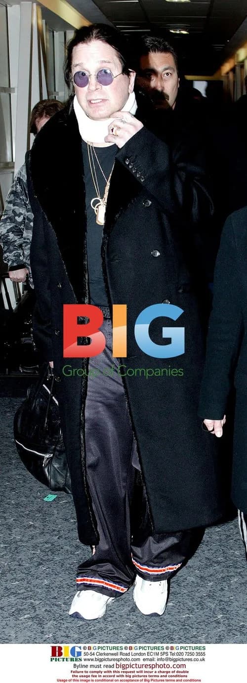 Ozzy Osbourne Arrives in London