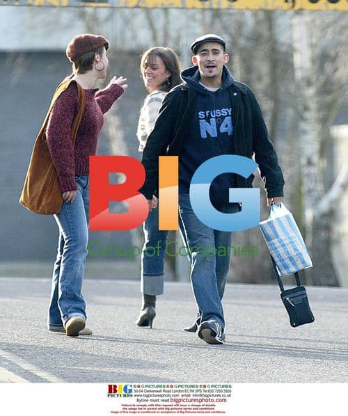 Eastenders Stars Seen on High Street