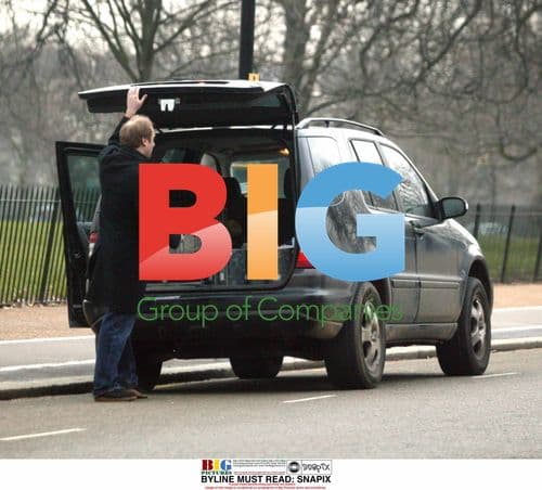 Hermione Norris Out with Husband and Dog