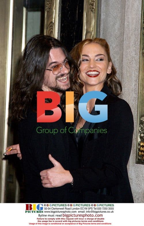 Drea De Matteo and Shooter Jennings at Rock Hall Induction