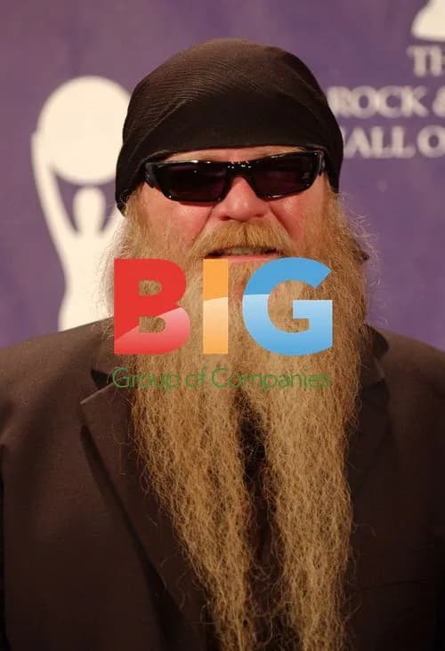 Dusty Hill of ZZ Top at 2004 Rock Hall Induction