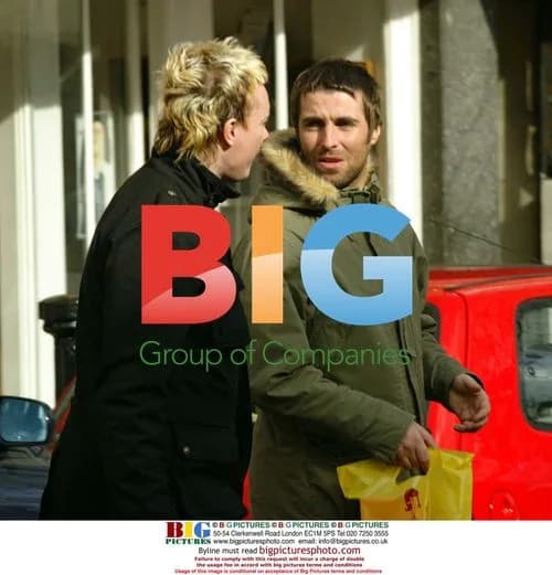 Liam Howlett and Liam Gallagher Spotted in North London