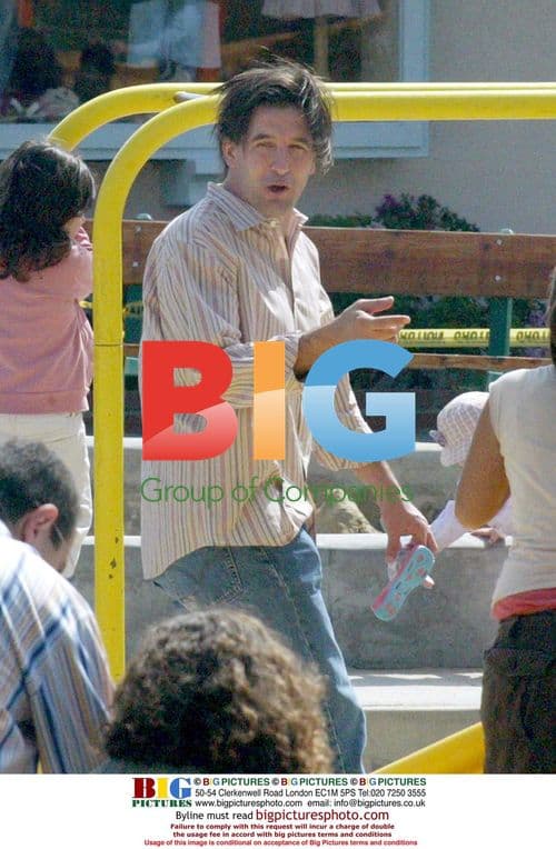 Stephen Baldwin with Family in Malibu