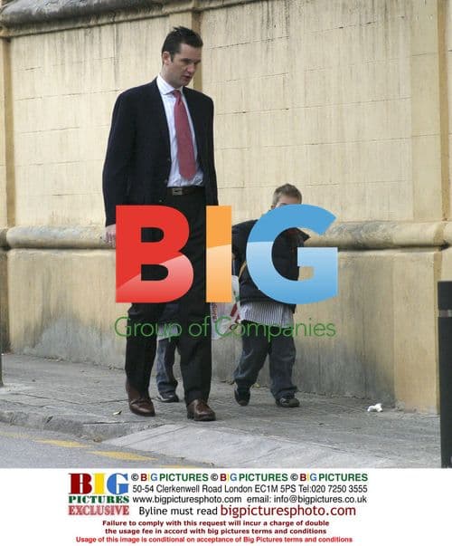 Inaki Urdangarin Takes Sons to School