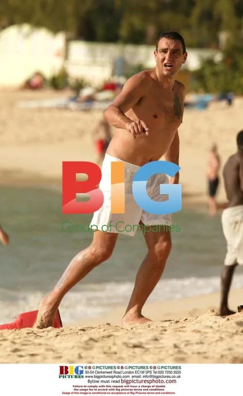 Vinnie Jones on Caribbean Vacation