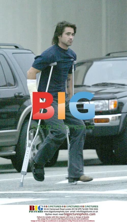 Colin Farrell Goes Bargain Clothes Shopping