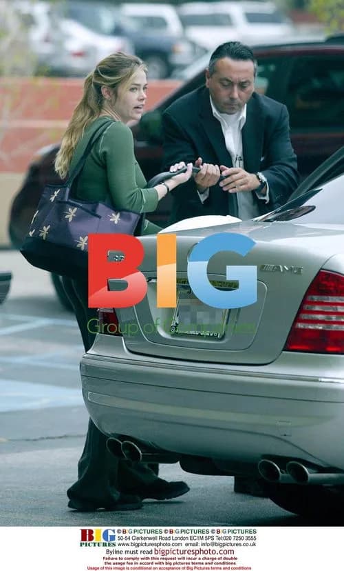 Denise Richards Takes Baby to Doctor