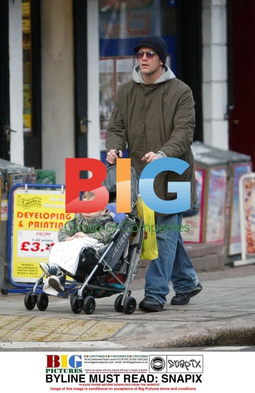 Scott Maslem out with son and partner