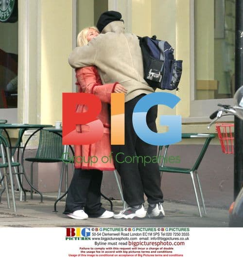 Vanessa Feltz and Dennis Duhaney at Starbucks