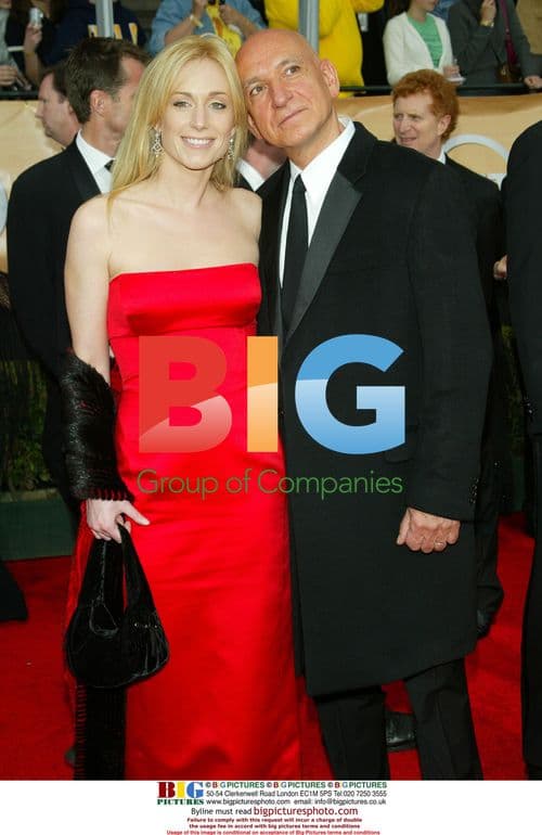 Ben Kingsley and Alexandra at SAG Awards