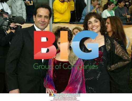 Tony Shalhoub, Brooke Adams & Daughter at SAG Awards