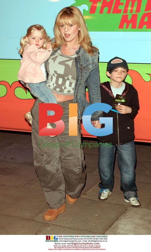 Daniella Westbrooke and family at Scooby Doo 2 premiere