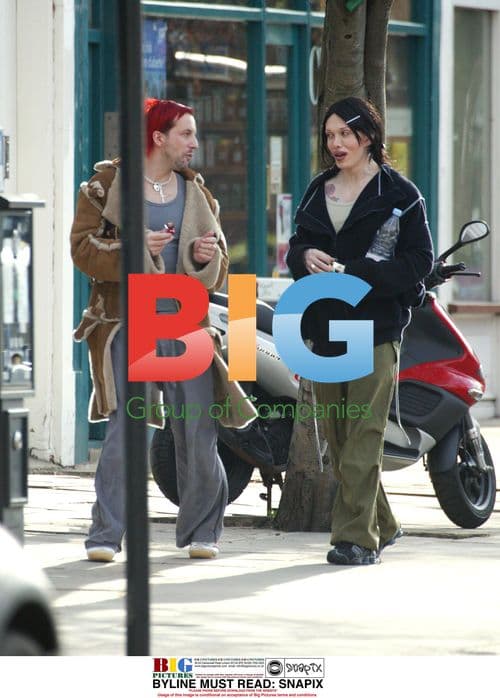 Pete Burns Shopping with Boyfriend