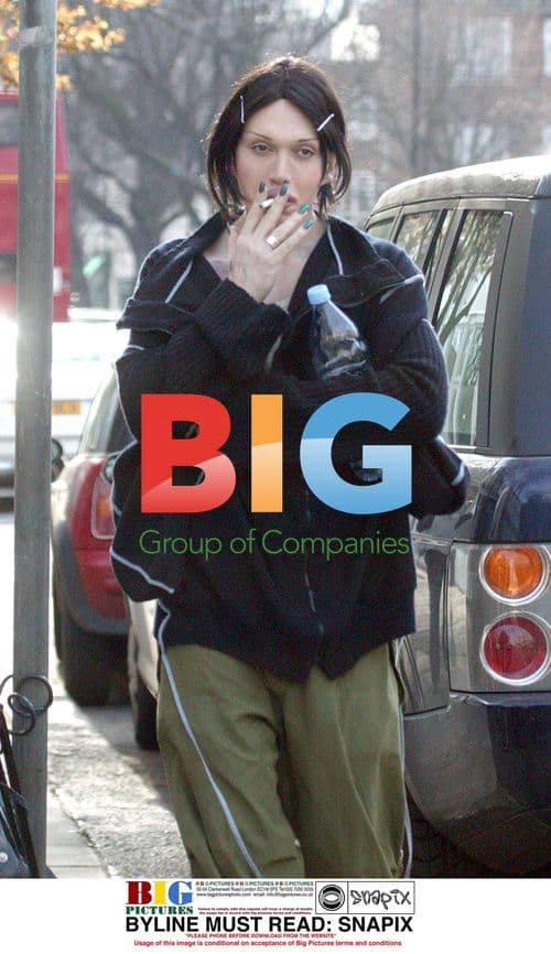 Pete Burns Shopping in North London