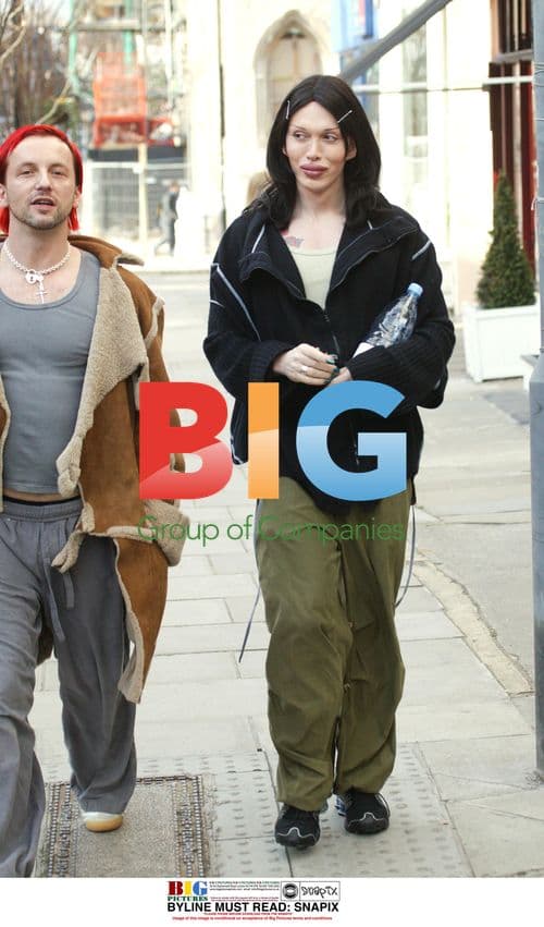 Pete Burns Out Shopping in London