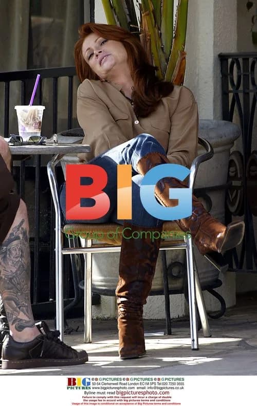Angie Everhart Having Lunch in L.A.