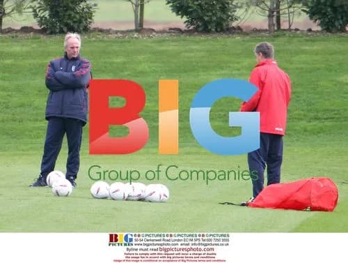 England manager Sven Goran Ericsson at training