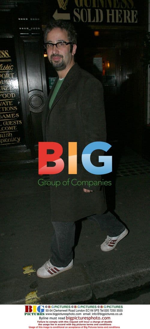 David Badiel and partner at "Shaun of the Dead" afterparty