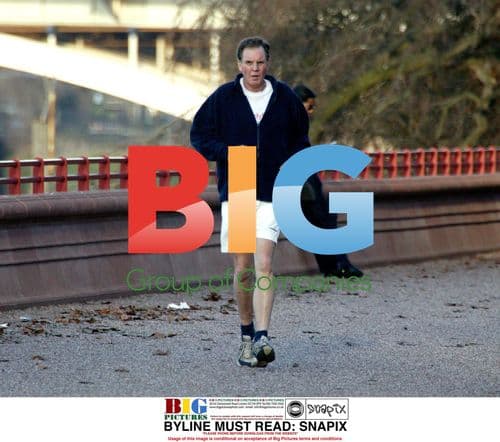 Politician Jonathan Aitken Running in London