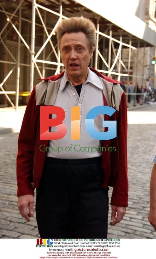 Christopher Walken on Set in Soho