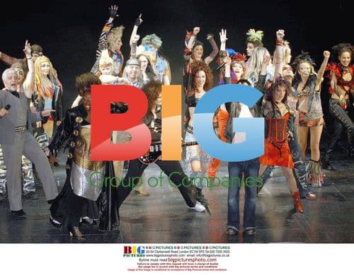 Brian May Performs at Musical Theatre Play in Madrid