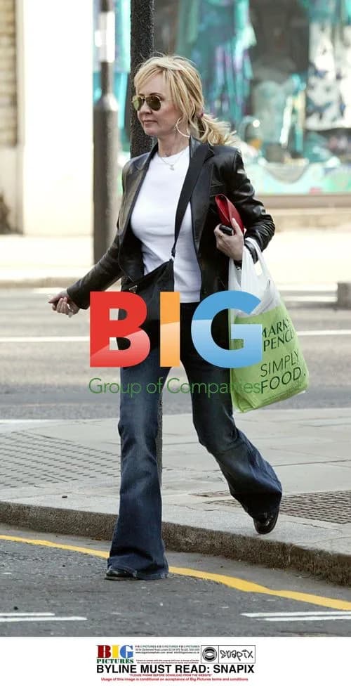 Singer Lulu out shopping in London