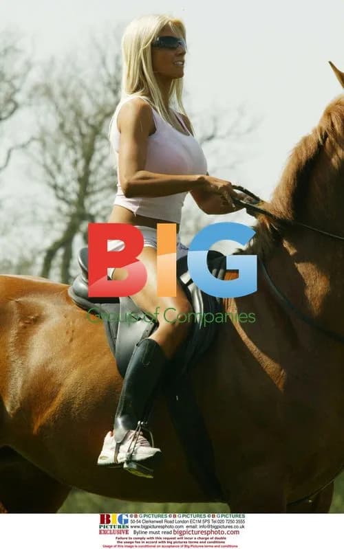 Jordan and Harvey horse riding
