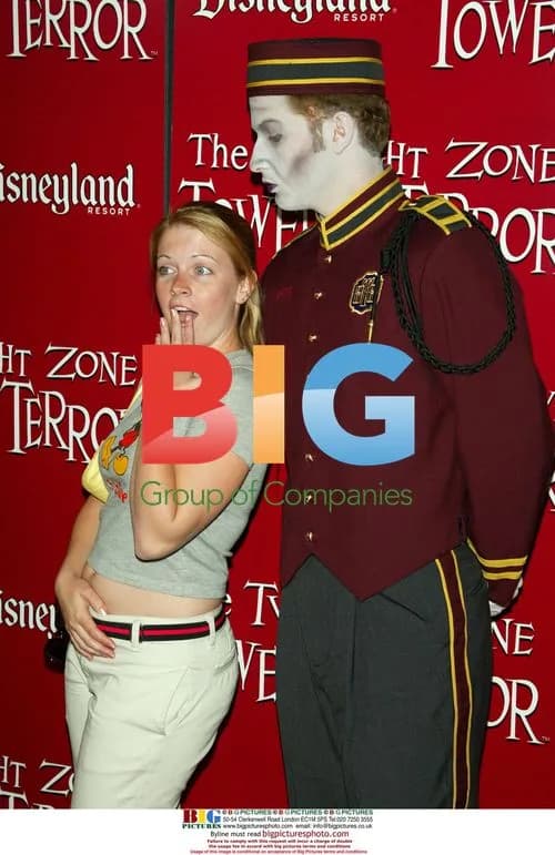 Melissa Joan Hart at Tower of Terror Opening