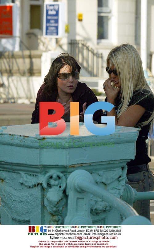 Sadie Frost Interviews Jordan at Hilton Hotel