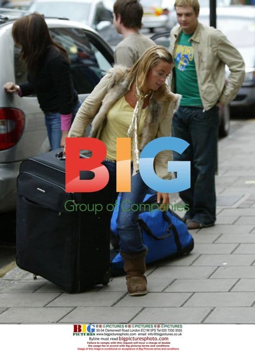 Pop Idols Sam Nixon and Mark Rhodes Arrive at Office