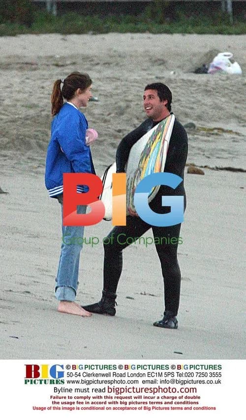 Adam Sandler Meets Fans in Malibu