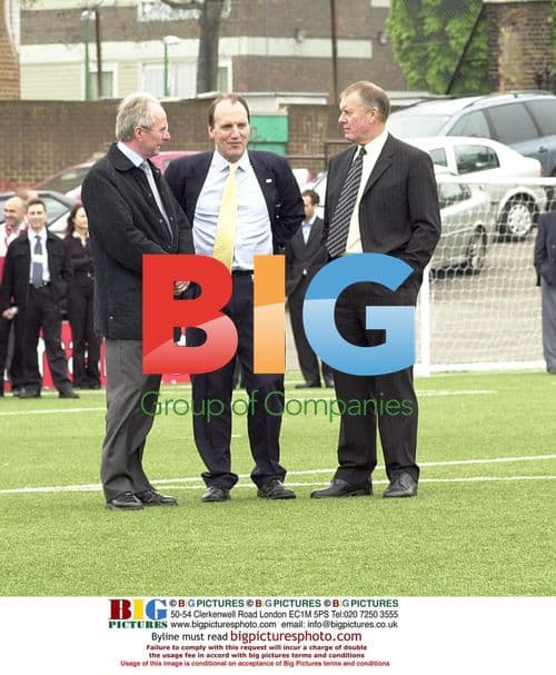 Eriksson and Hurst at FA Coaching Tour