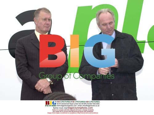 Sven Goran-Eriksson and Sir Geoff Hurst at FA/McDonalds Event