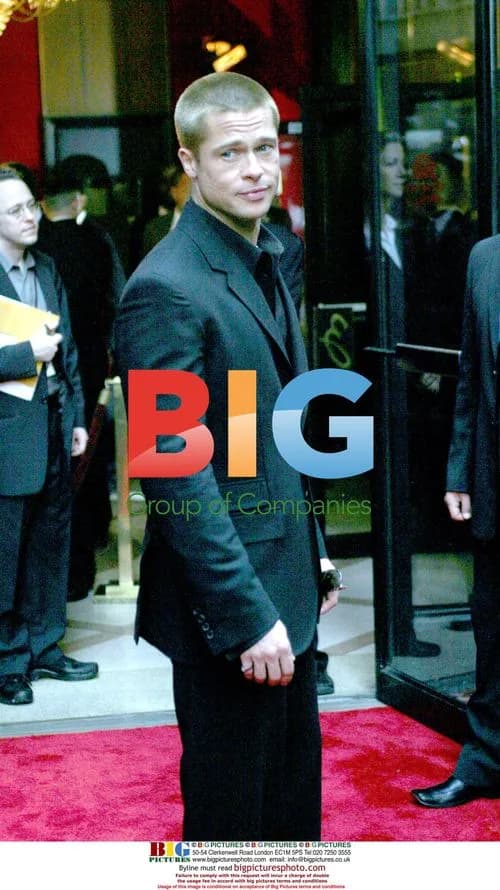 Brad Pitt at 'Troy' premiere