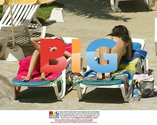 Page 3 Models Tanning by Pool in Tenerife