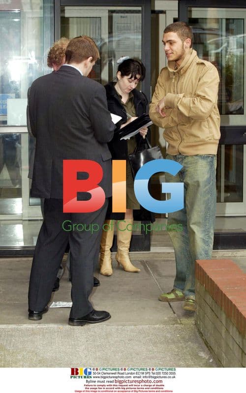 Charlotte Church's Ex Leaving Court