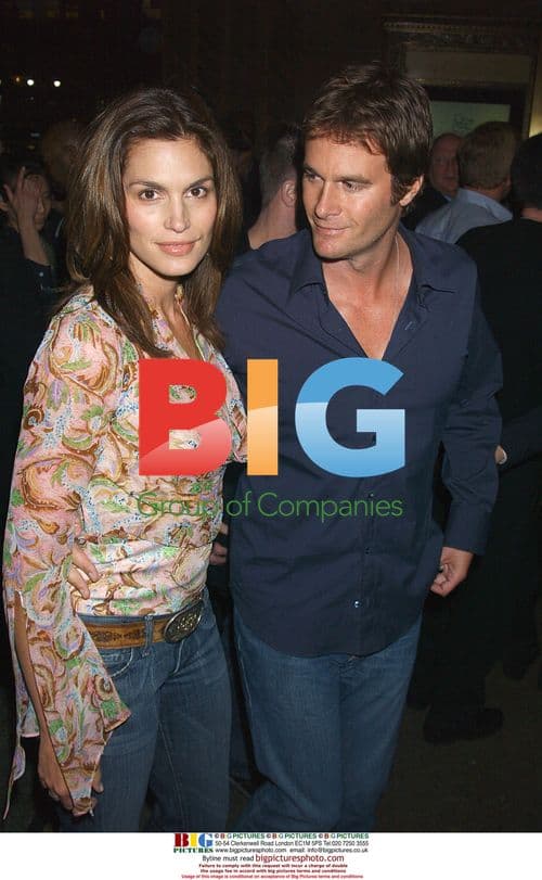 CINDY CRAWFORD and RANDE GERBER at 'Troy' premiere after-party