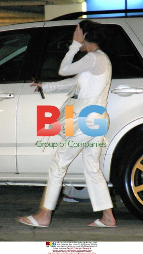 Demi Moore in Barneys Parking Lot