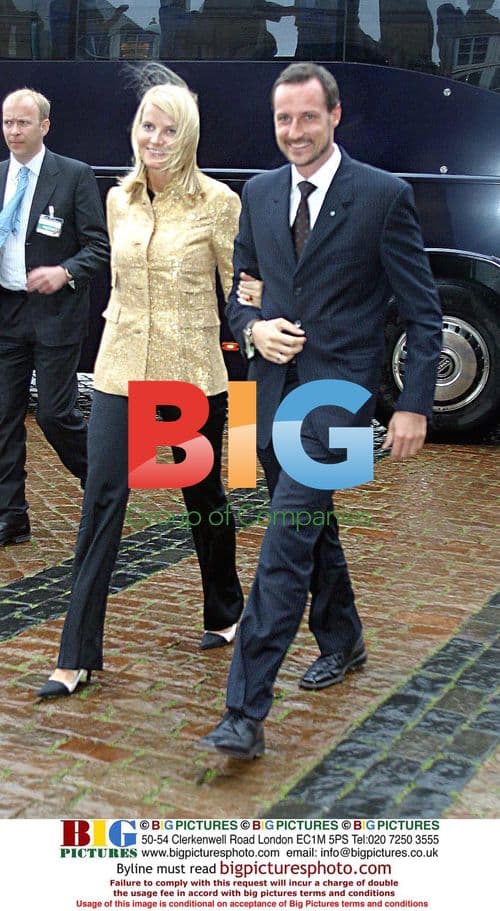 Crown Prince Haakon and Princess Mette-Marit at Danish Royal Wedding Gala