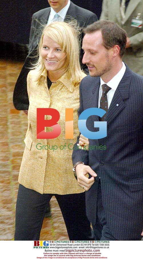 Crown Prince Haakon and Princess Mette-Marit at Danish Royal Wedding Gala