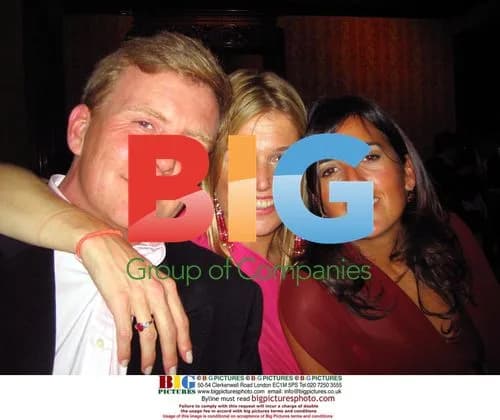 Prince William and Princess Maxima at Wedding in Argentina